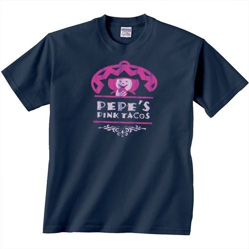 Pink taco t shirt sale