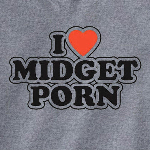 I Heart Midget Porn Tee DirtyRagz 